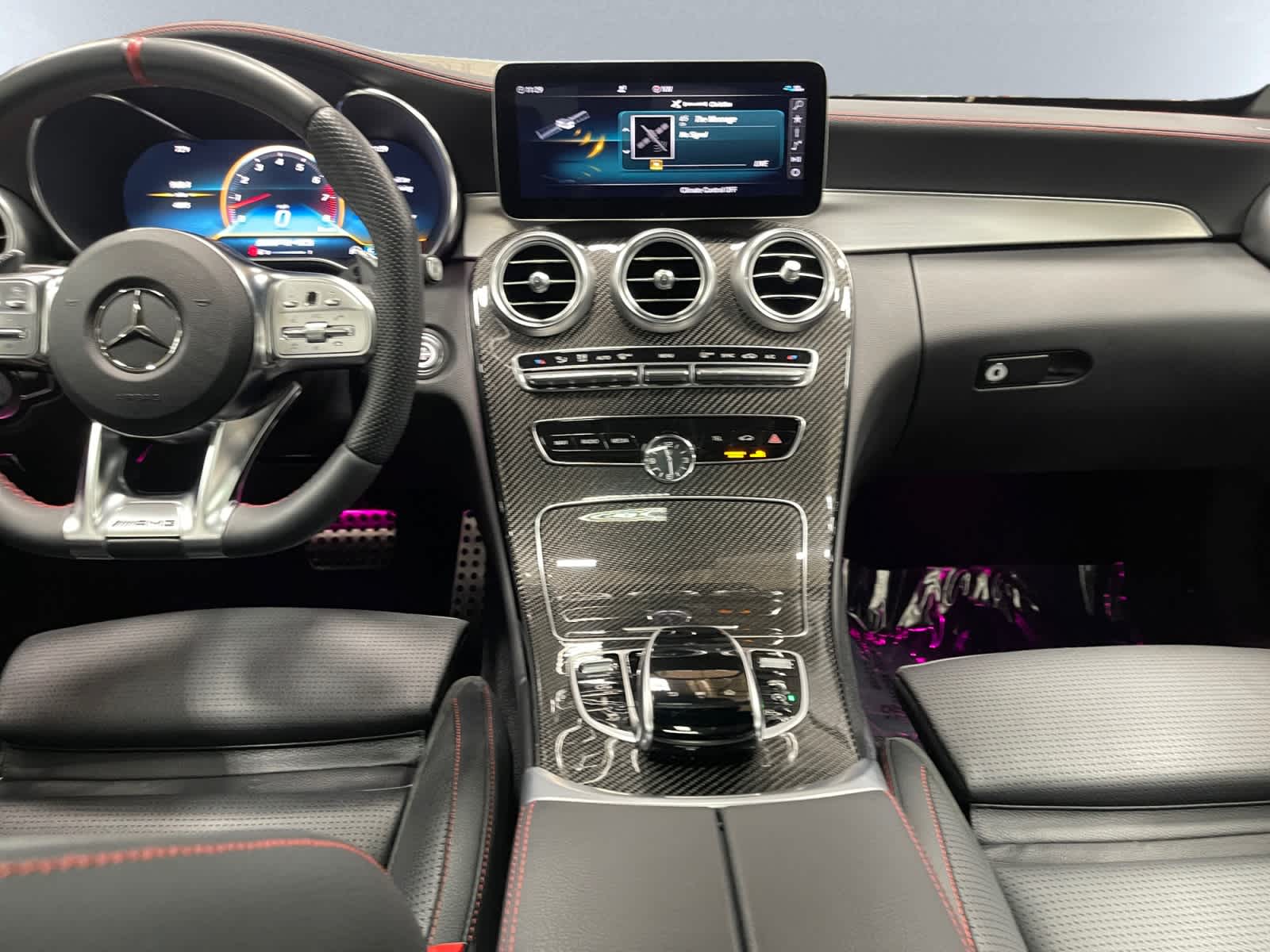 used 2023 Mercedes-Benz AMG C 43 car, priced at $51,497