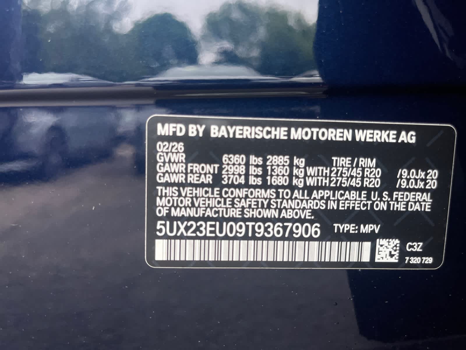 new 2026 BMW X5 car, priced at $79,250