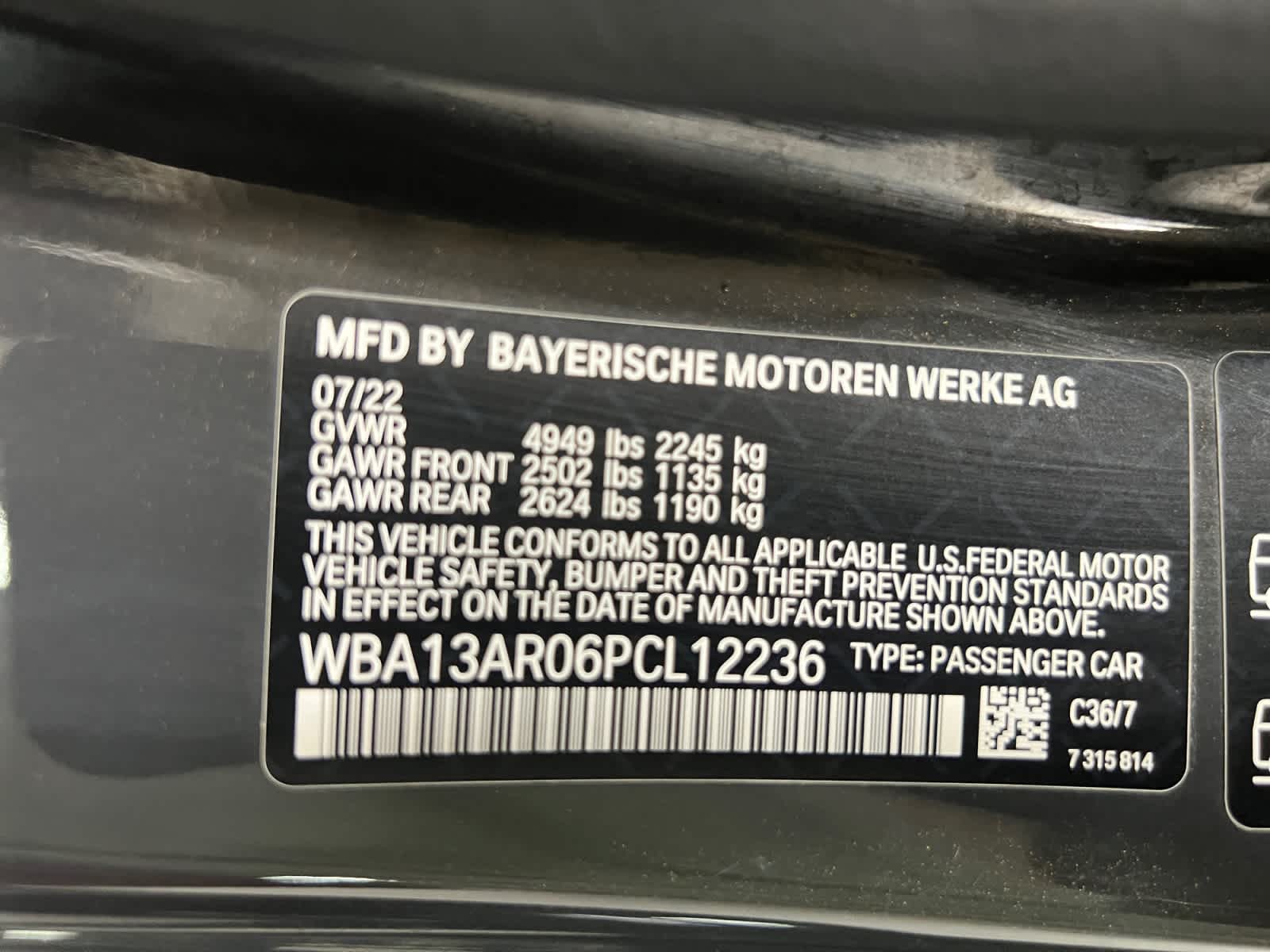used 2023 BMW M440i car, priced at $43,497