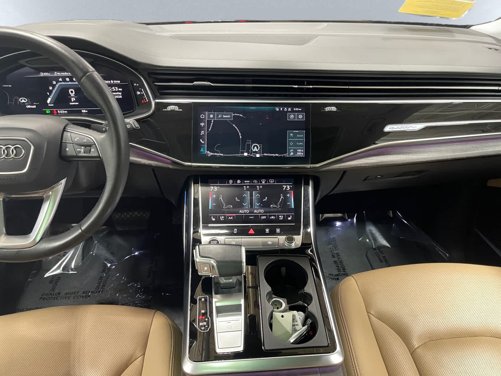 used 2022 Audi Q8 car, priced at $44,497
