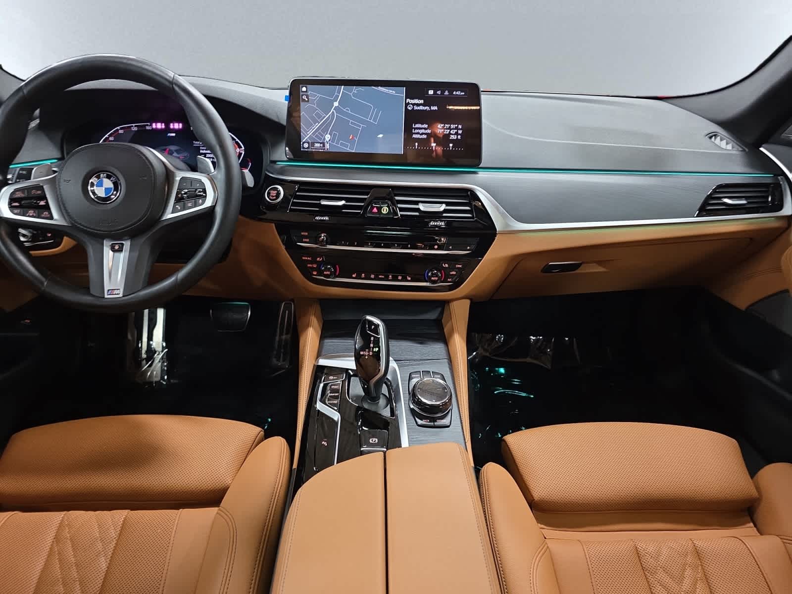 used 2023 BMW 540i car, priced at $51,497