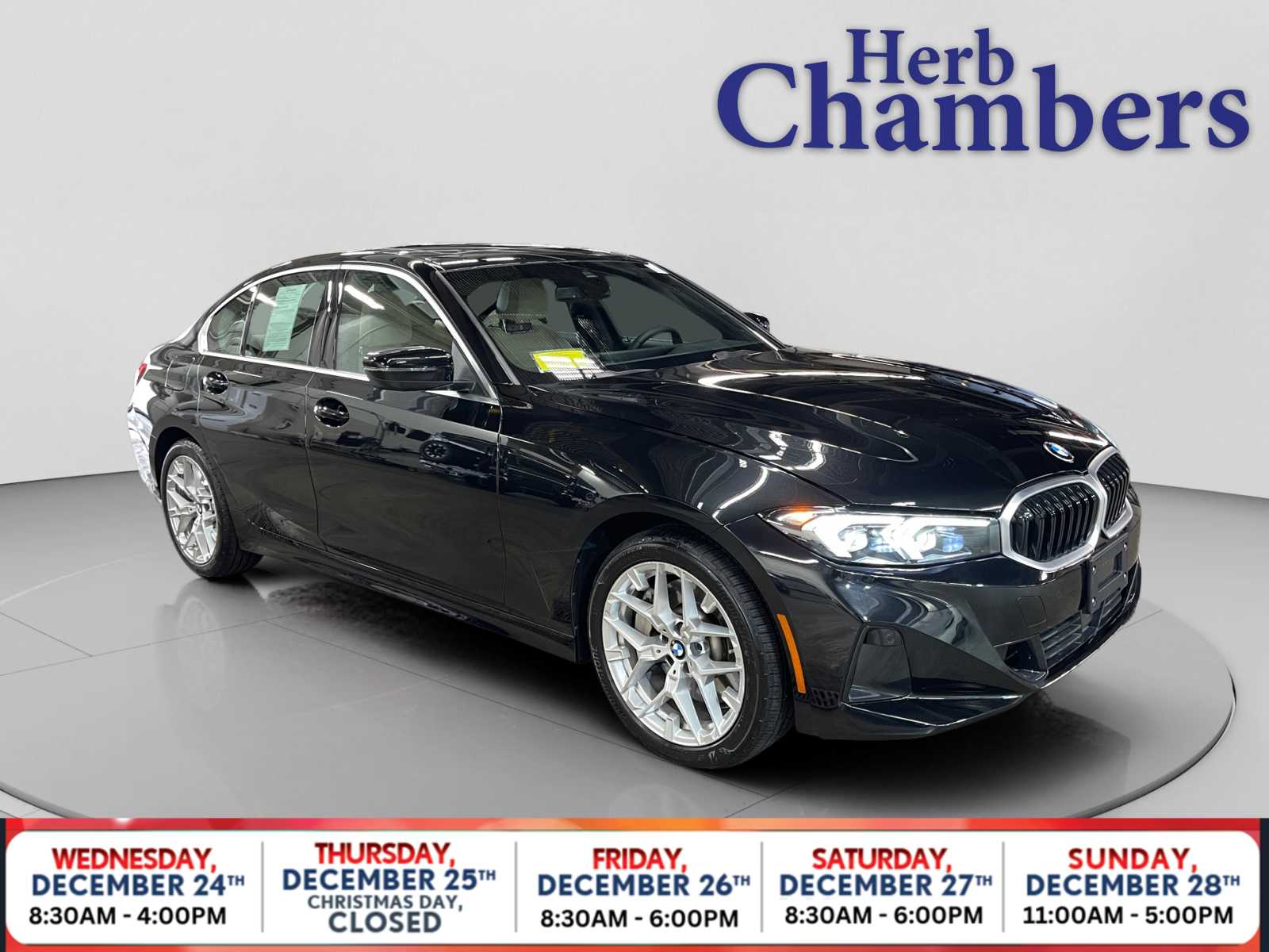 used 2025 BMW 330i car, priced at $44,497