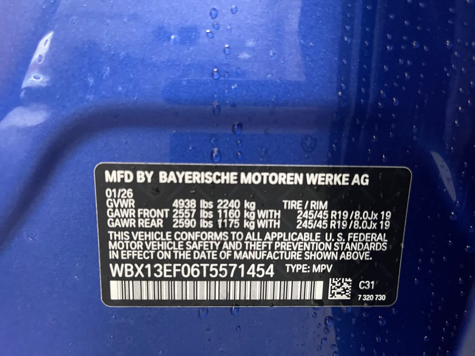 new 2026 BMW X1 car, priced at $60,845