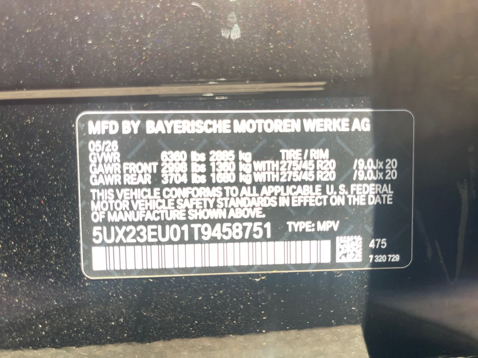 new 2026 BMW X5 car, priced at $79,375