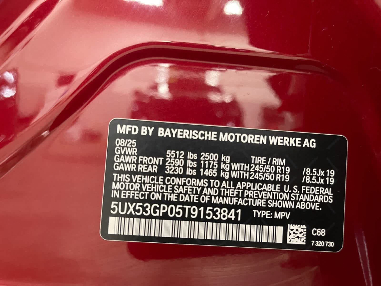 used 2026 BMW X3 car, priced at $53,497