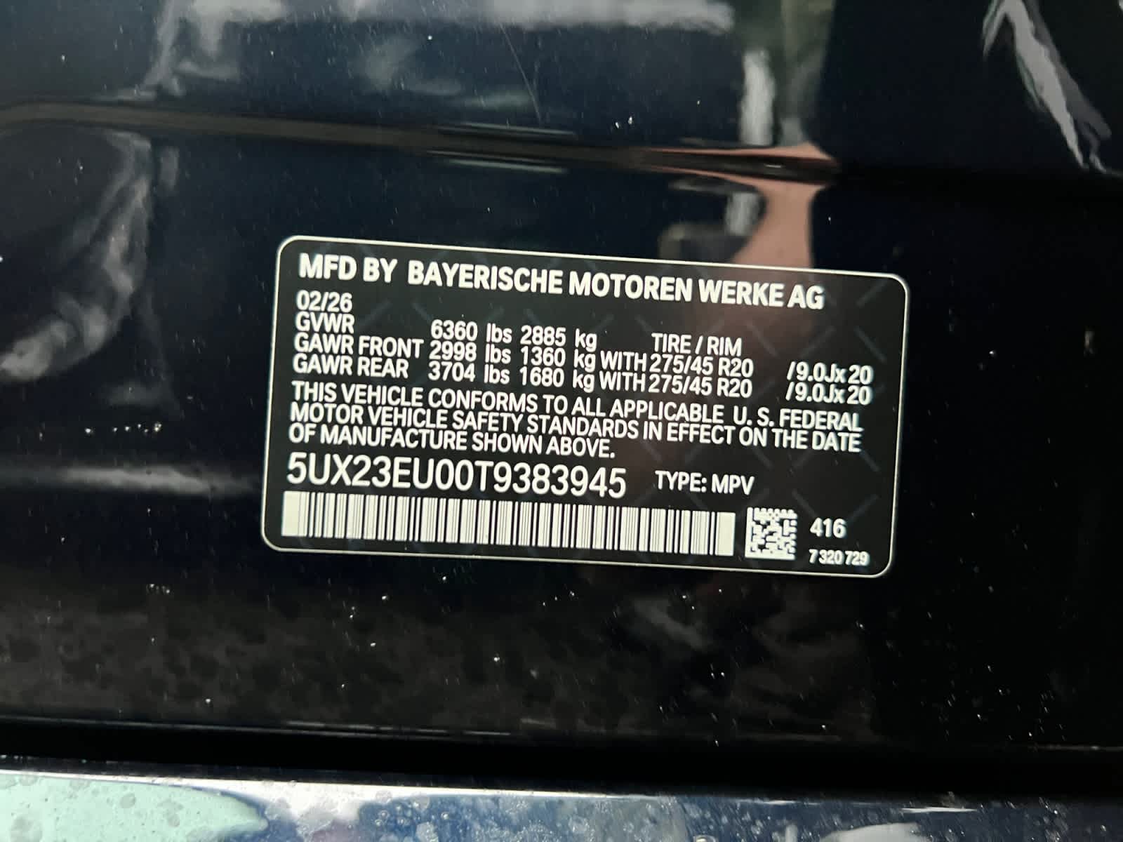 new 2026 BMW X5 car, priced at $81,350