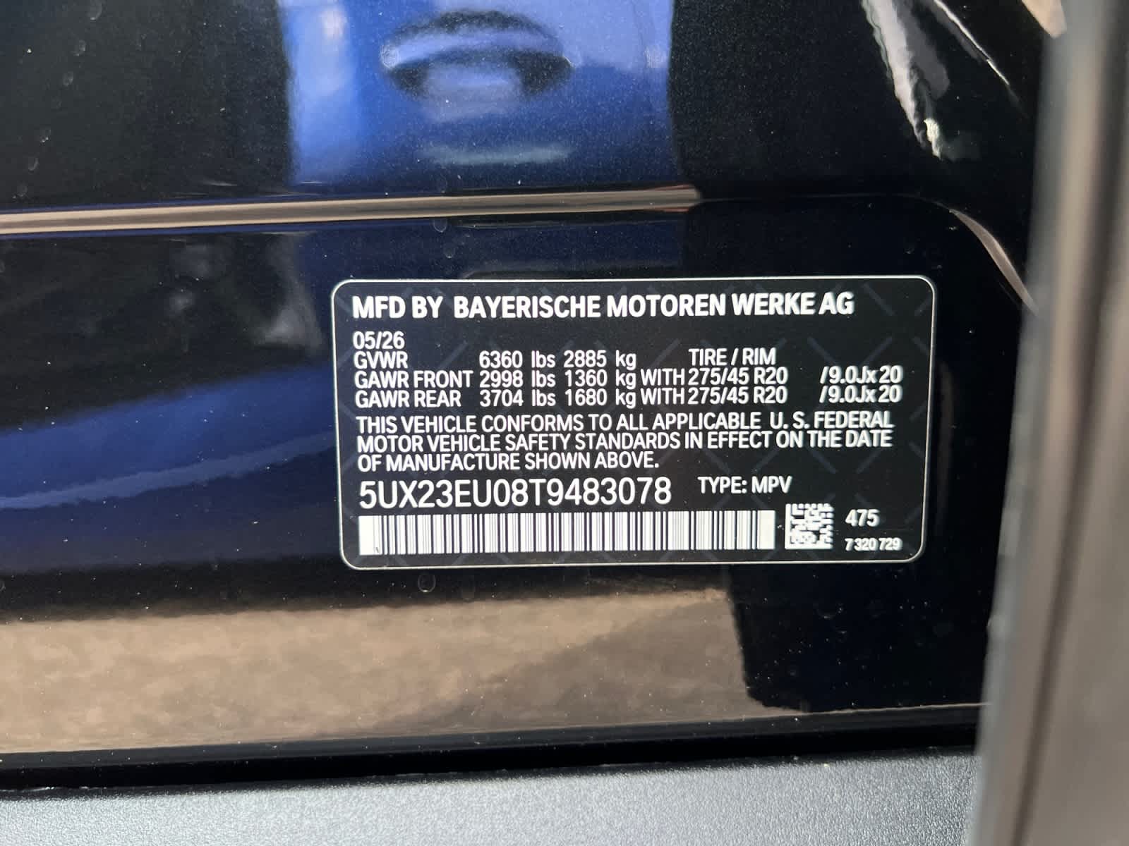 new 2026 BMW X5 car, priced at $76,400