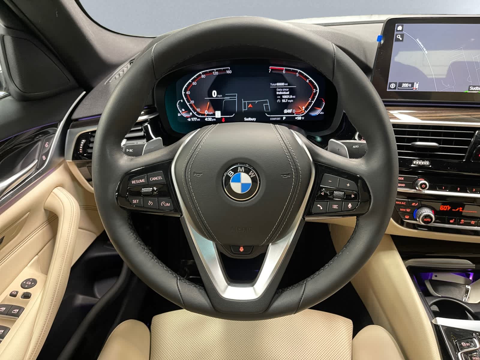 used 2023 BMW 530i car, priced at $29,297