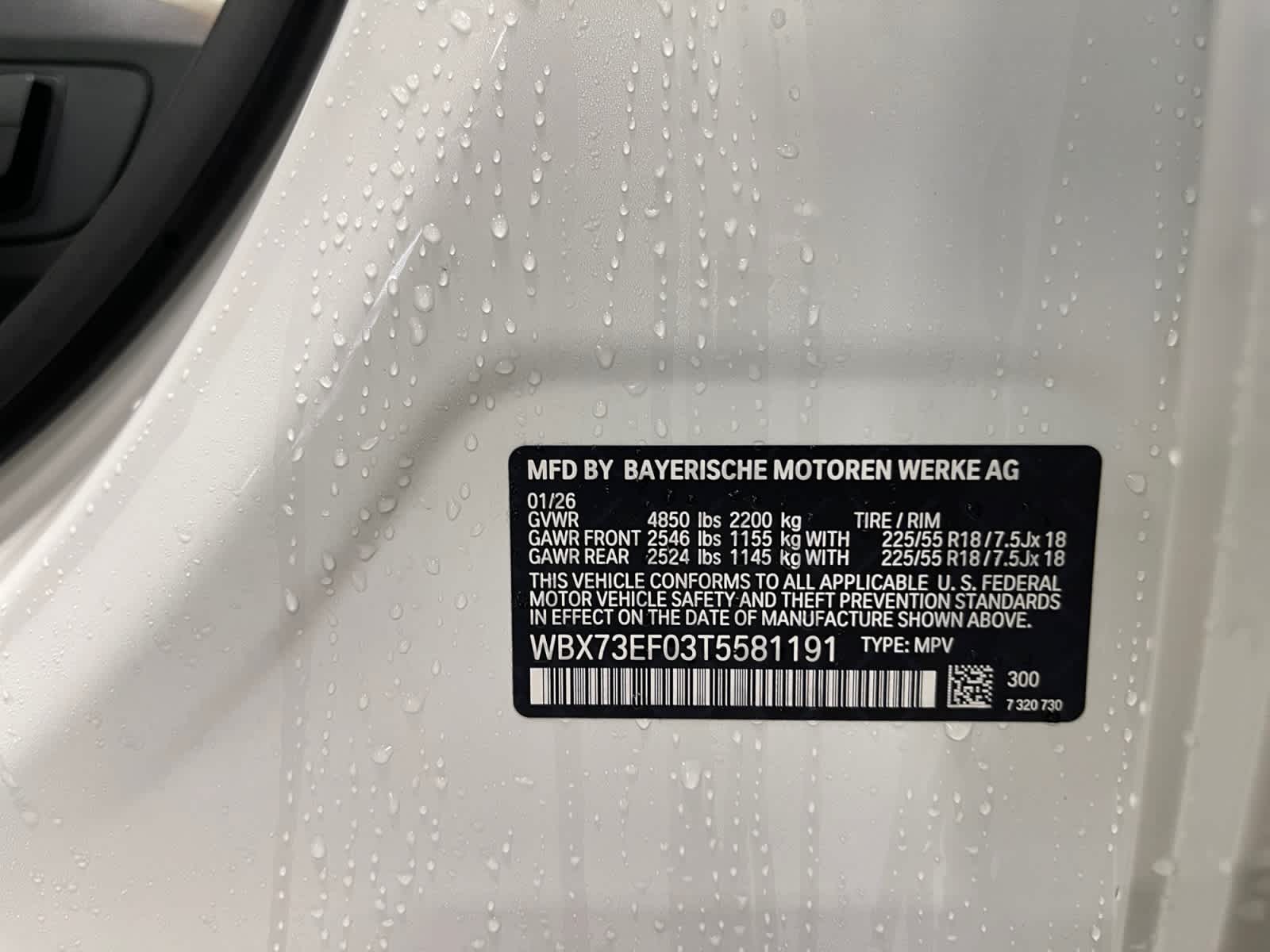 new 2026 BMW X1 car, priced at $50,970