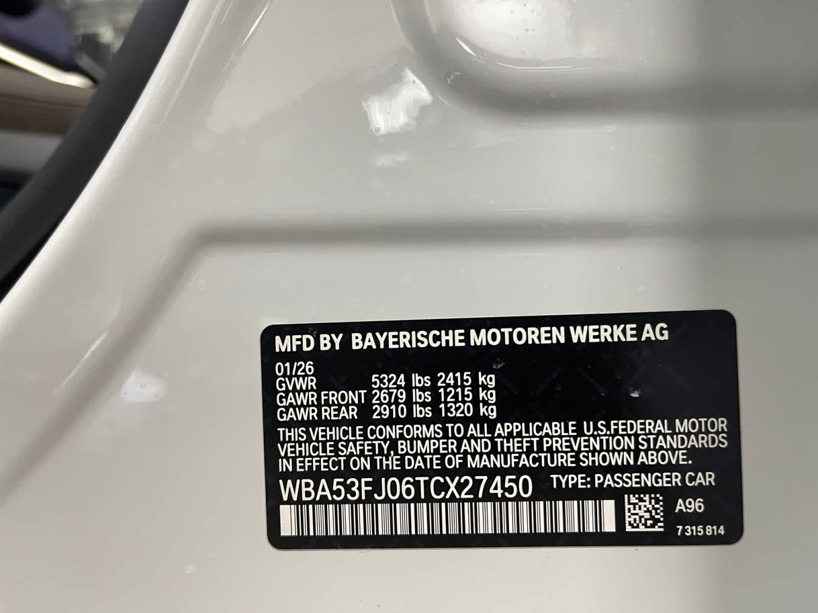 new 2026 BMW 530i car, priced at $74,465