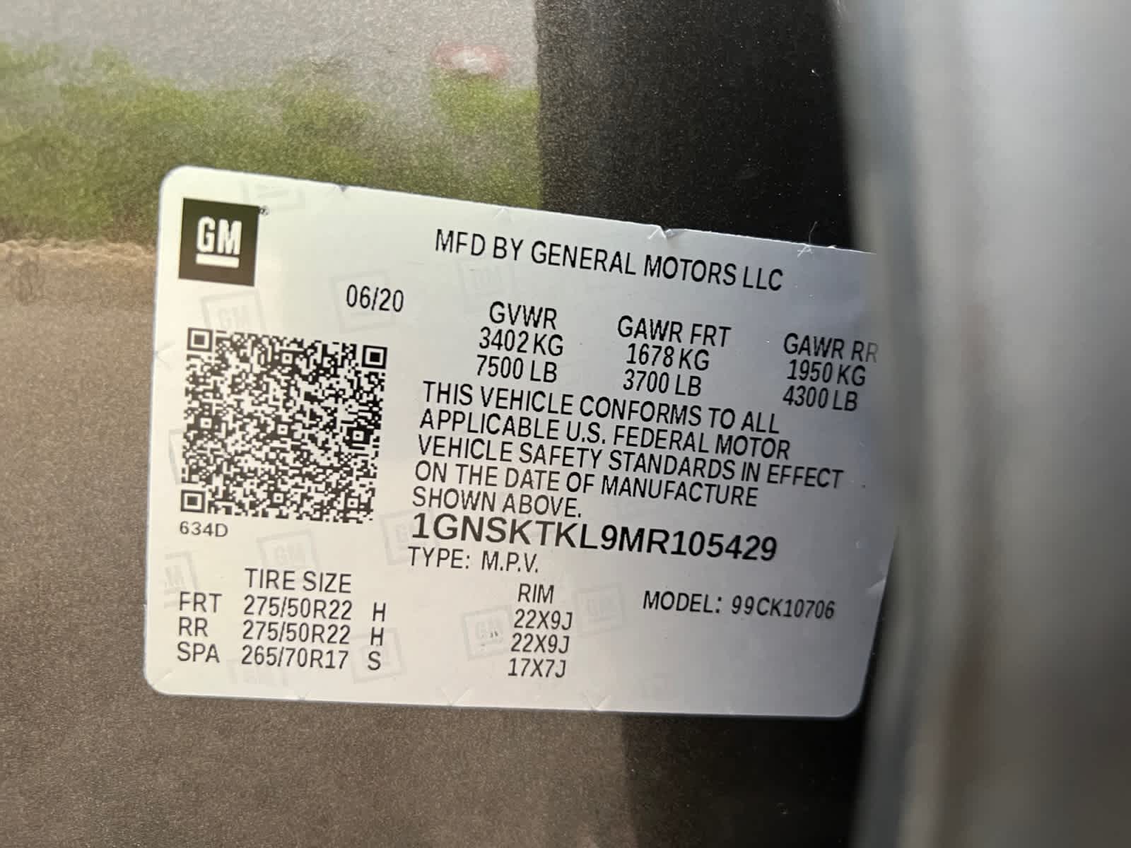 used 2021 Chevrolet Tahoe car, priced at $52,497