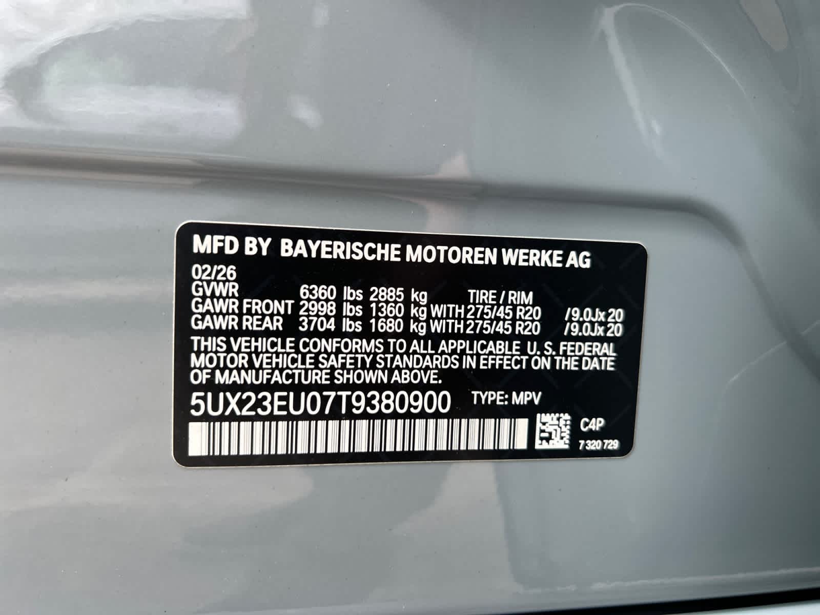 new 2026 BMW X5 car, priced at $82,350