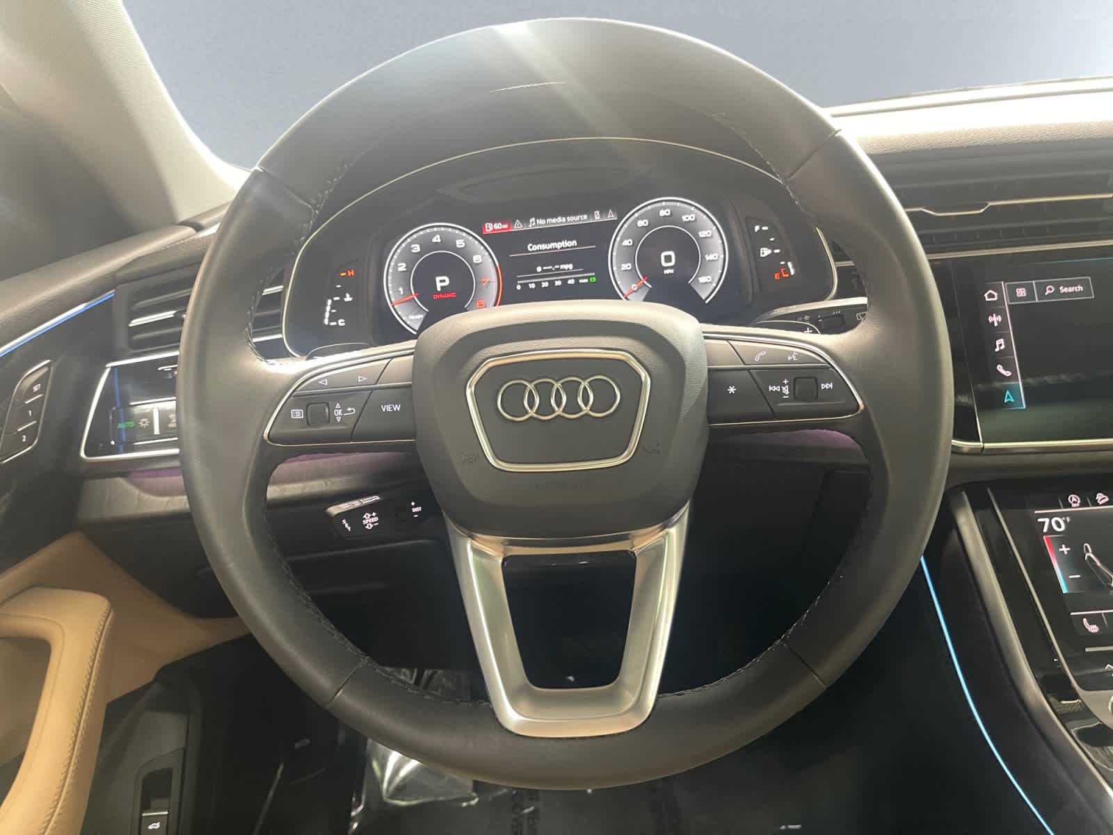 used 2023 Audi Q8 car, priced at $49,997