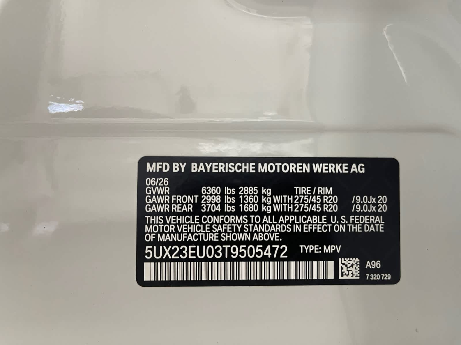 new 2026 BMW X5 car, priced at $83,250