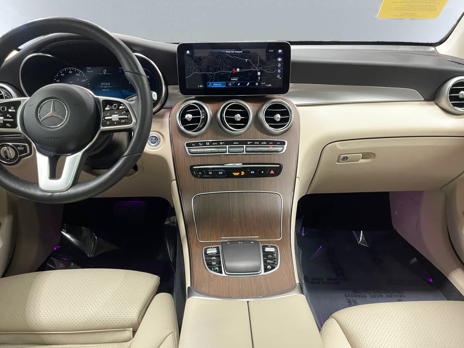 used 2021 Mercedes-Benz GLC 300 car, priced at $21,997