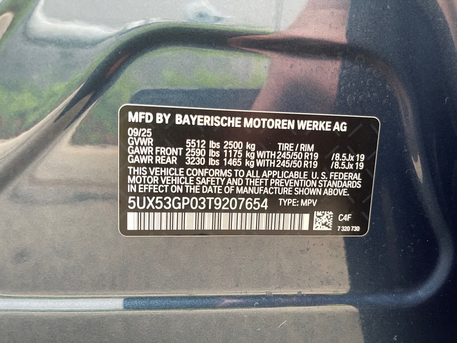 used 2026 BMW X3 car, priced at $52,497
