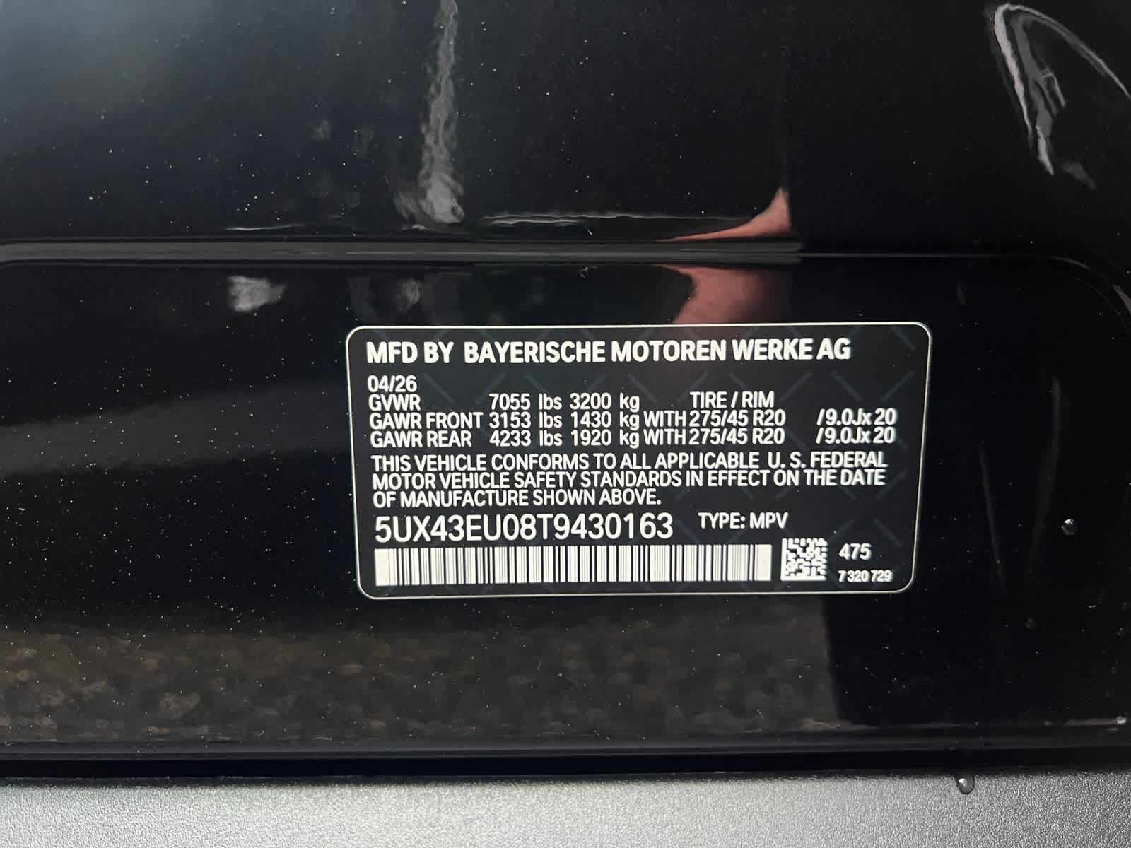 new 2026 BMW X5 PHEV car, priced at $80,000