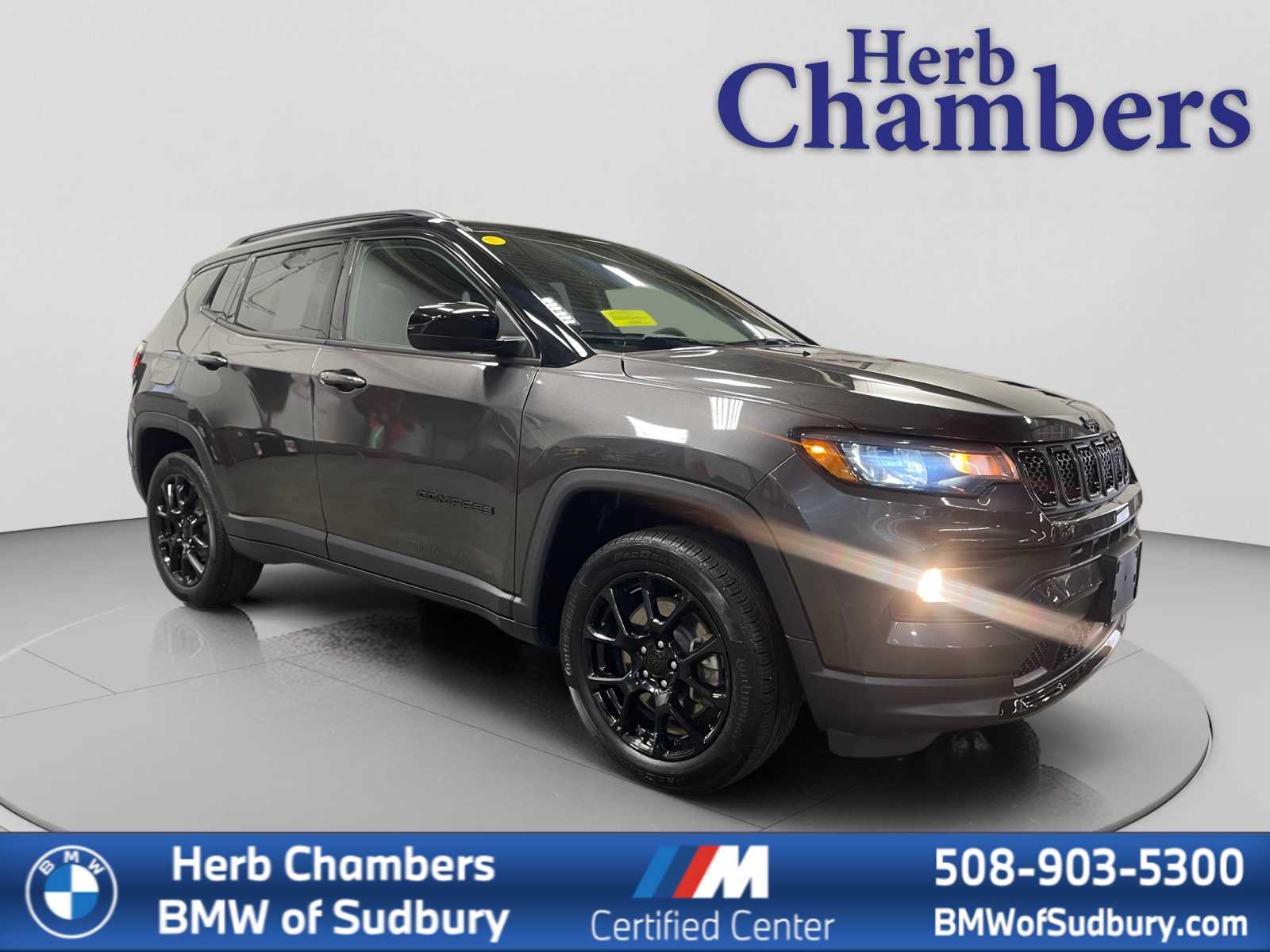 used 2023 Jeep Compass car, priced at $25,997