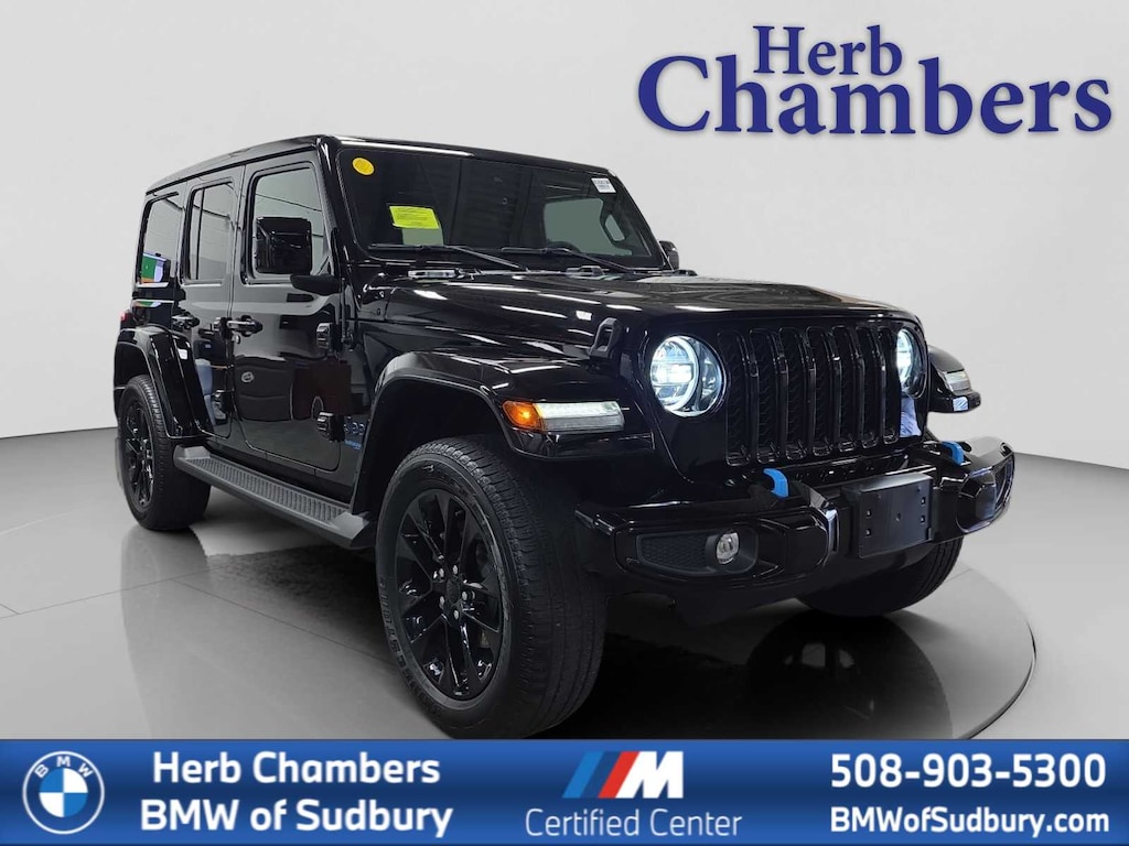 Used 2021 Jeep Wrangler 4xe Sahara SUV