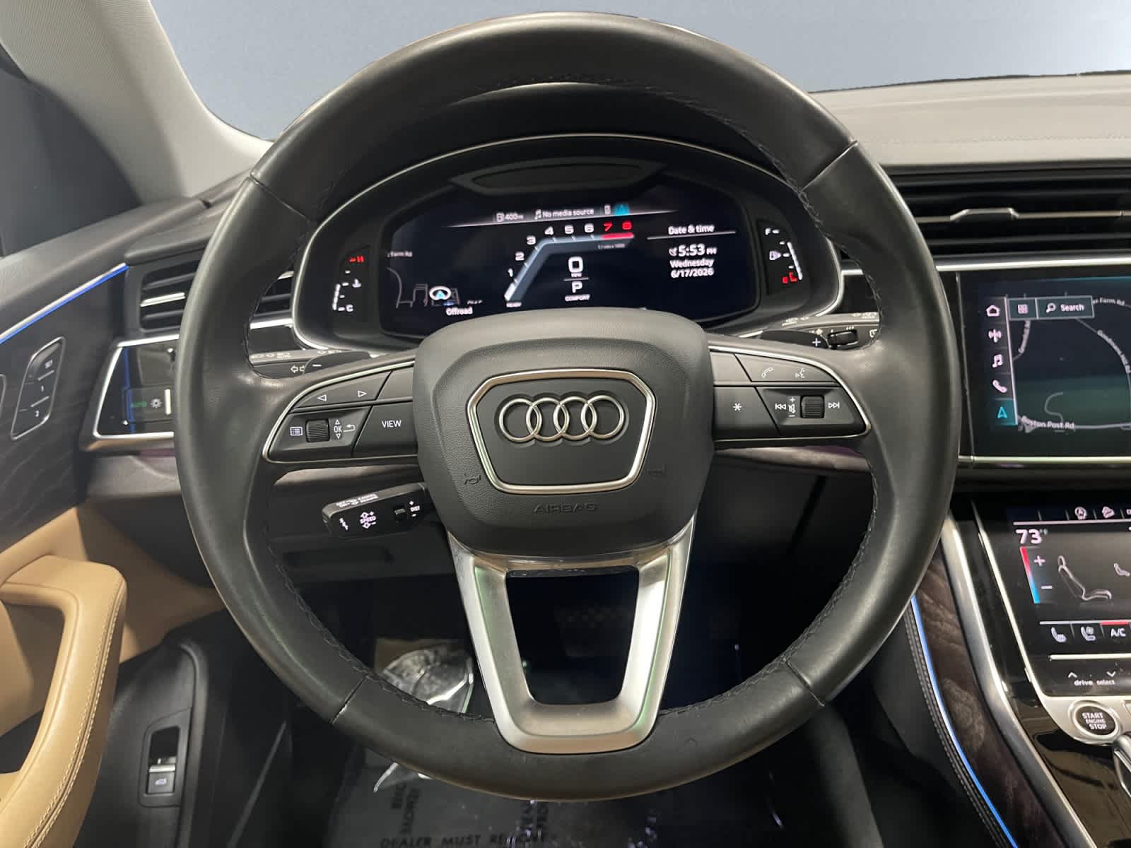 used 2022 Audi Q8 car, priced at $44,497