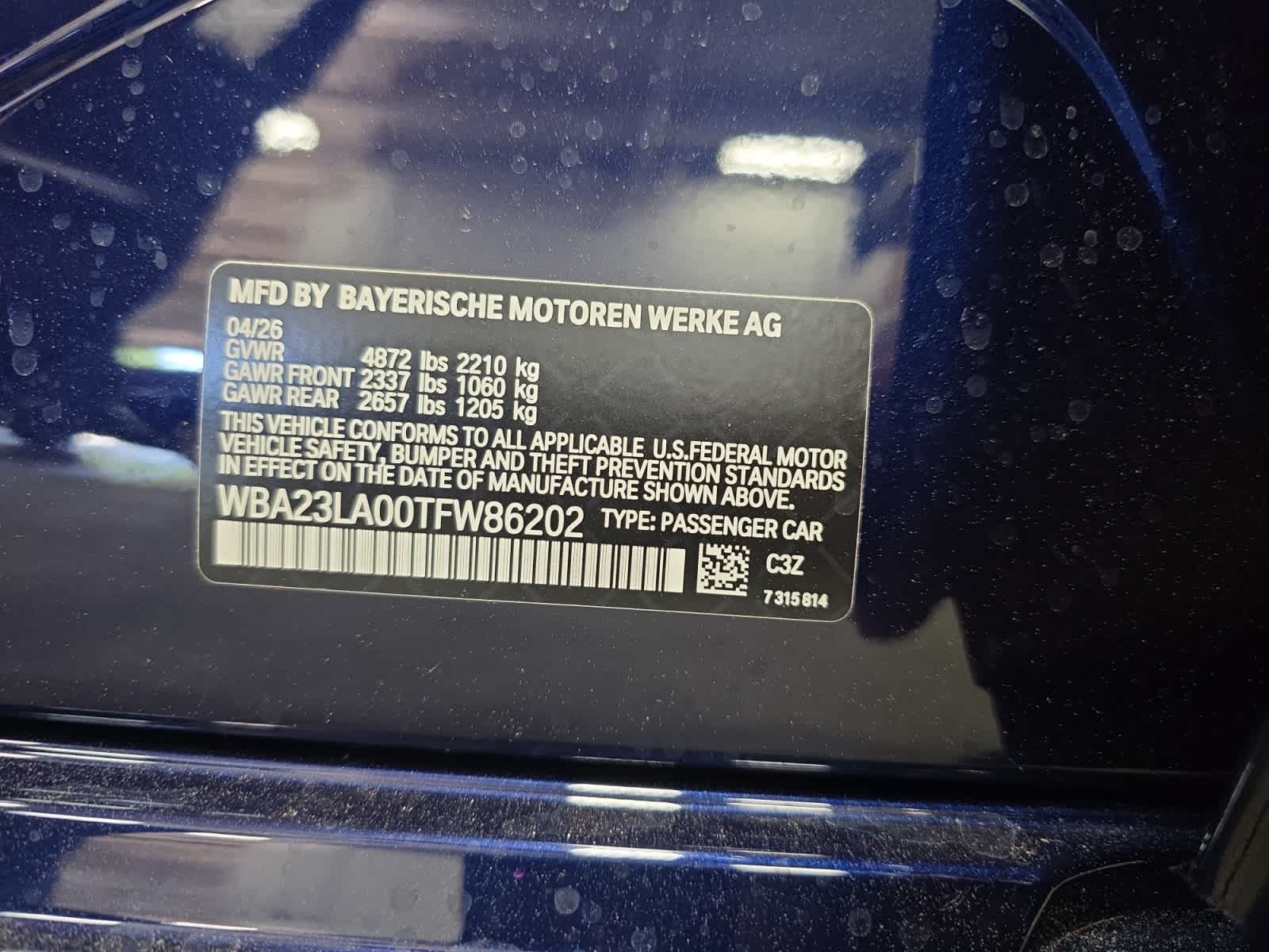 new 2026 BMW 330i car, priced at $56,715