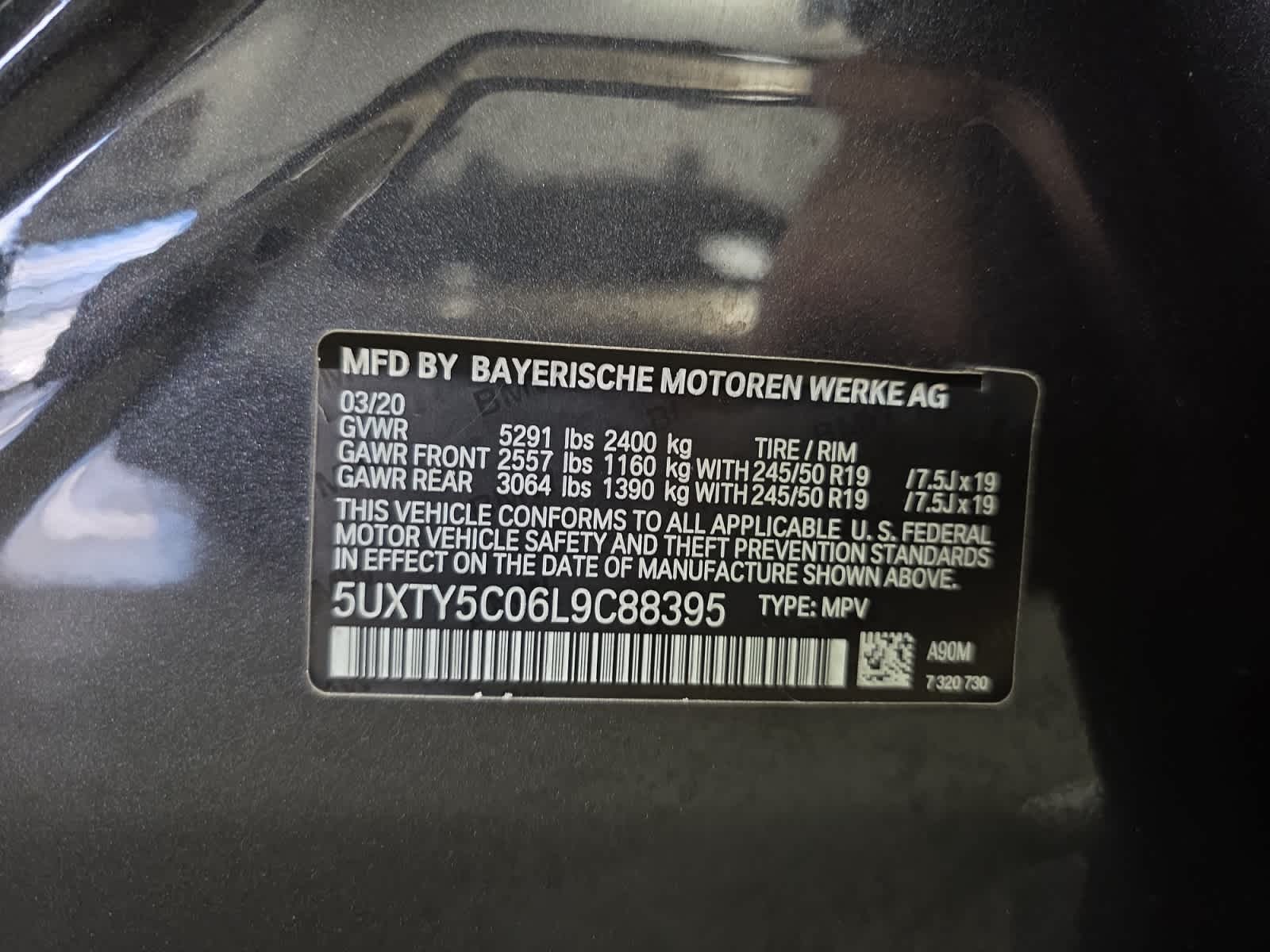 used 2020 BMW X3 car, priced at $25,197