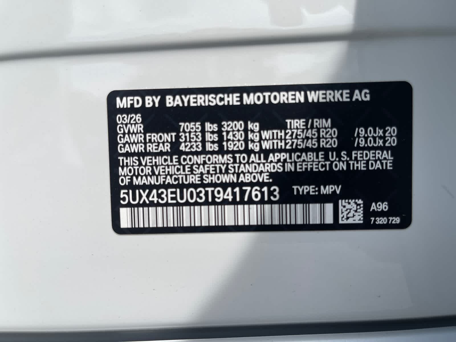 new 2026 BMW X5 PHEV car, priced at $91,900