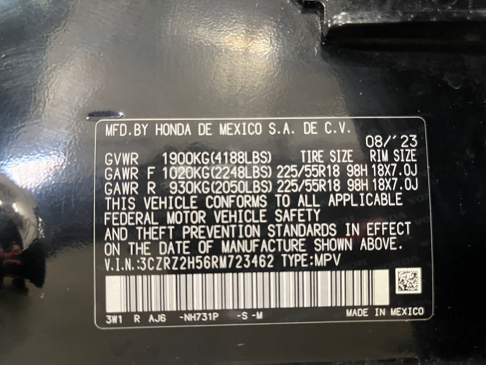 used 2024 Honda HR-V car, priced at $23,597