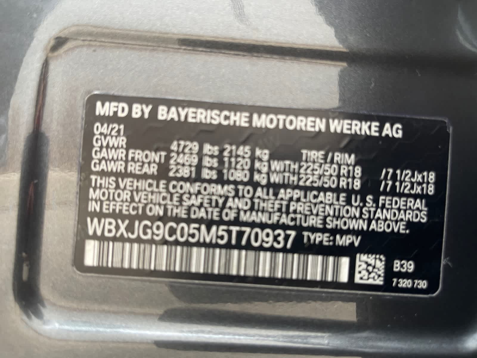 used 2021 BMW X1 car, priced at $23,397