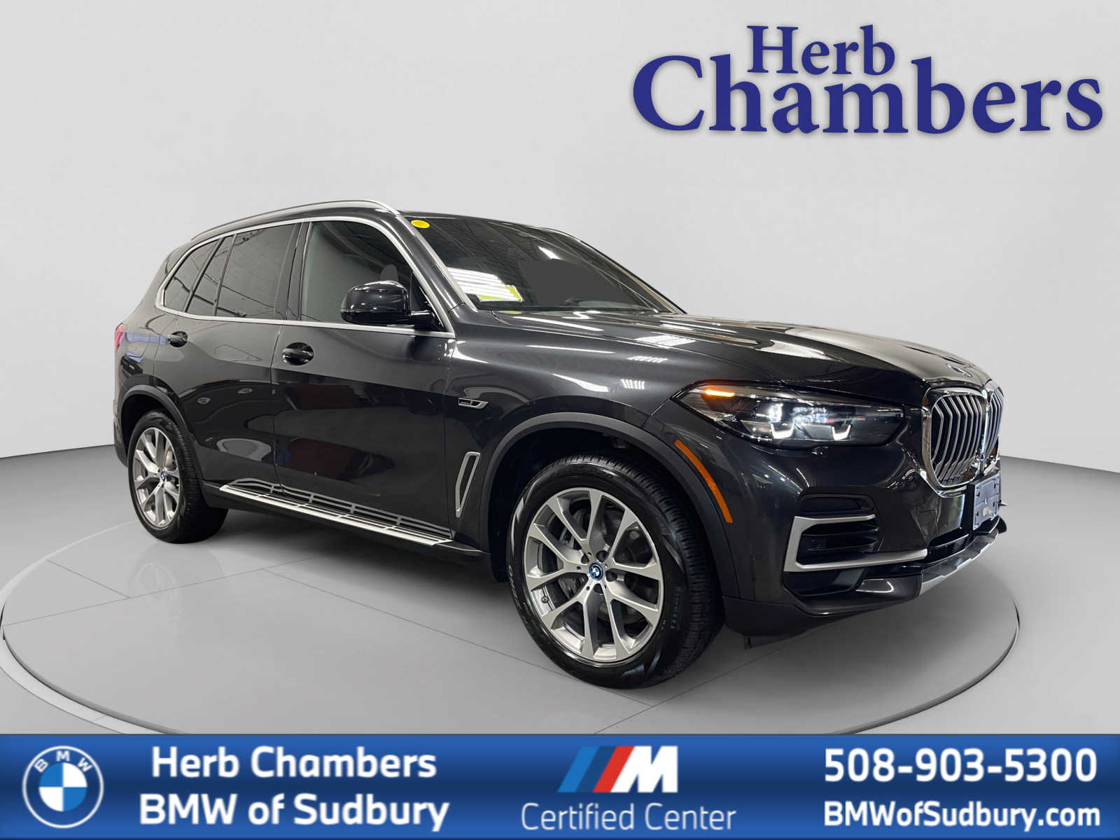 Gray (Dark Graphite) 2022 BMW X5 xDrive45e AWD SUV / Crossover All-Wheel Drive Automatic