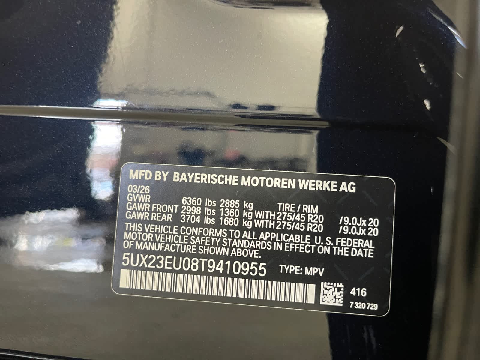 new 2026 BMW X5 car, priced at $85,850