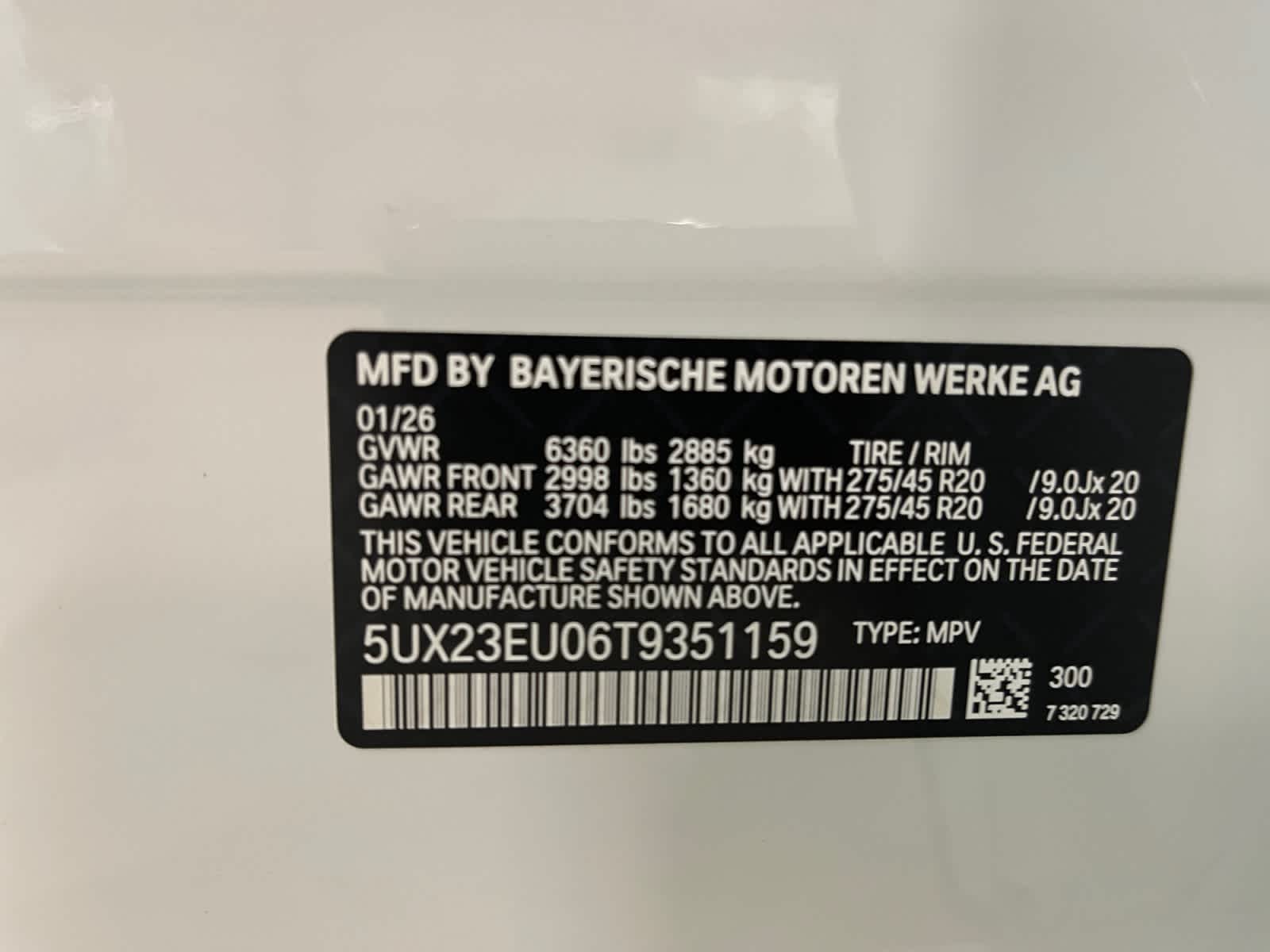 new 2026 BMW X5 car, priced at $80,450