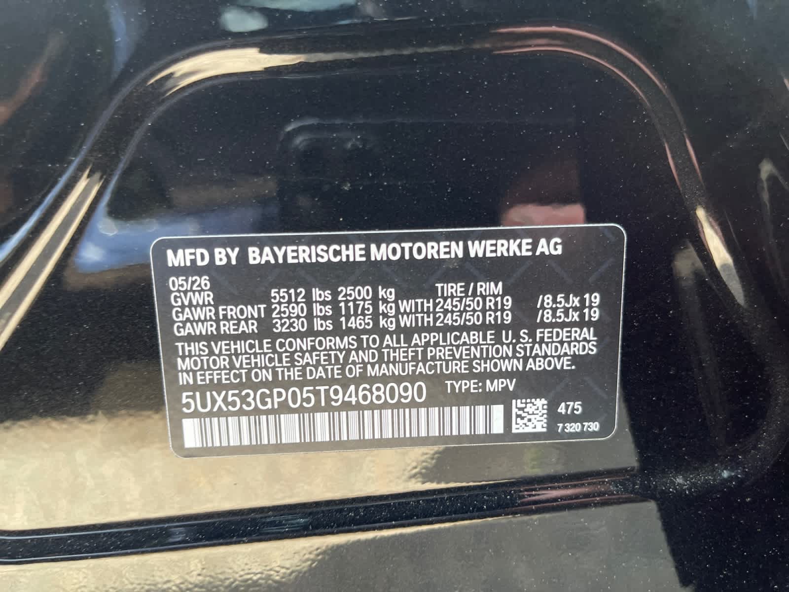 new 2026 BMW X3 car, priced at $53,850