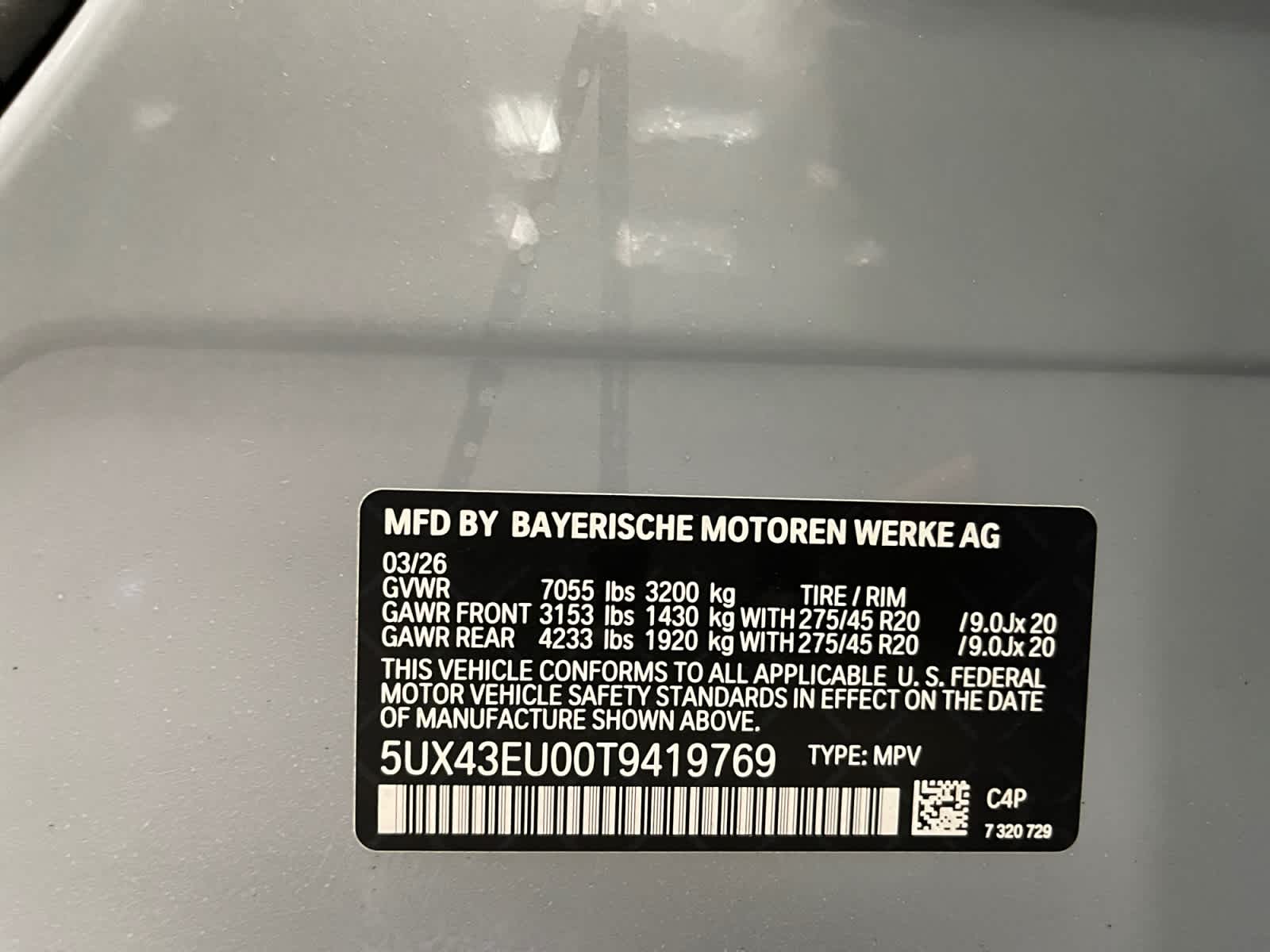 new 2026 BMW X5 PHEV car, priced at $94,500