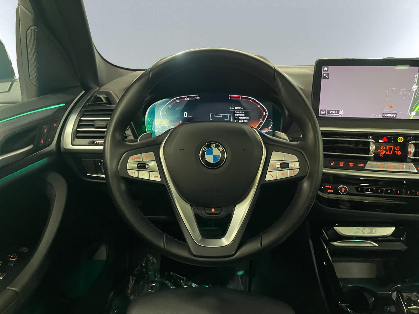 used 2022 BMW X3 car, priced at $30,497