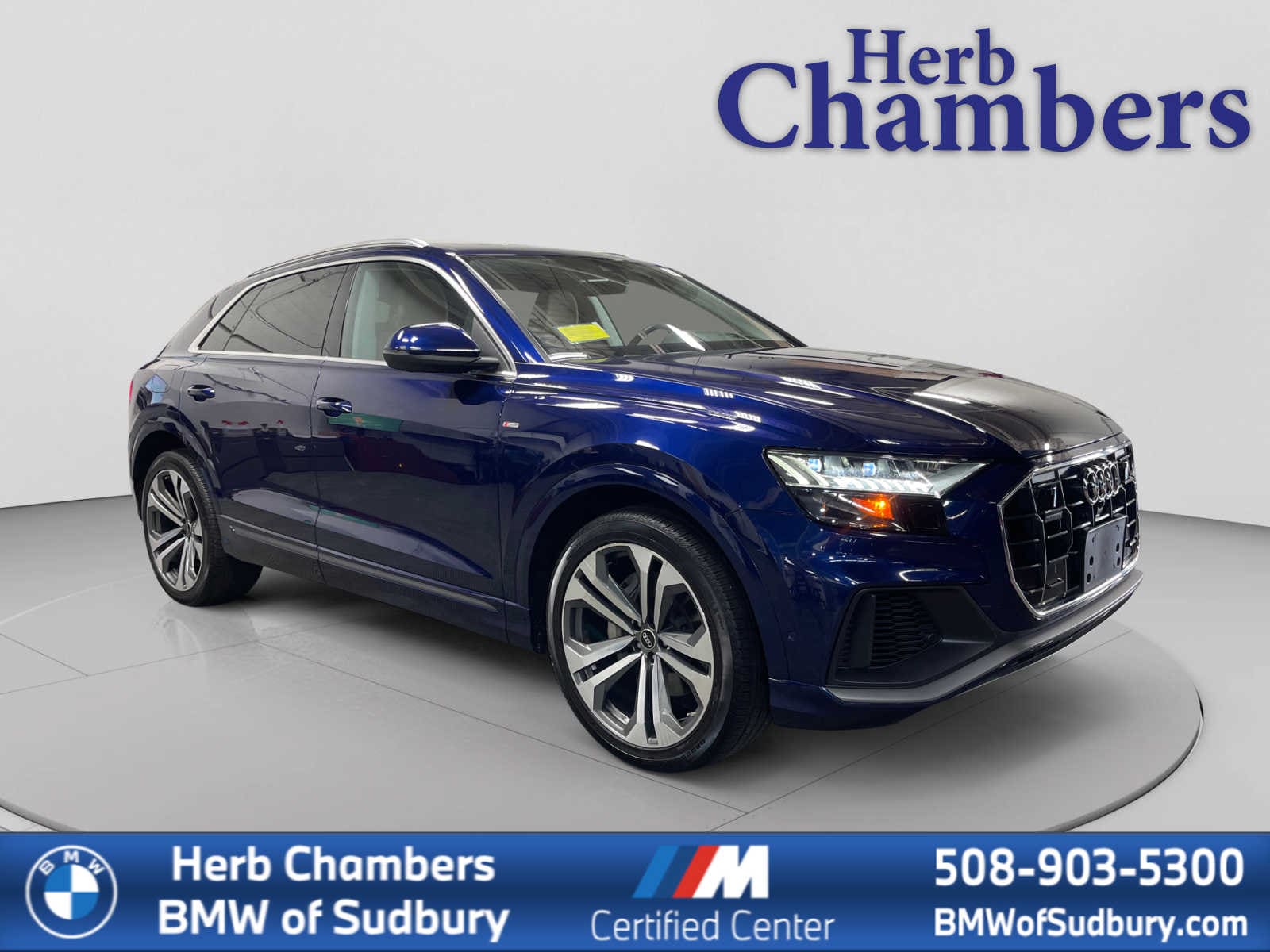 used 2022 Audi Q8 car, priced at $44,497