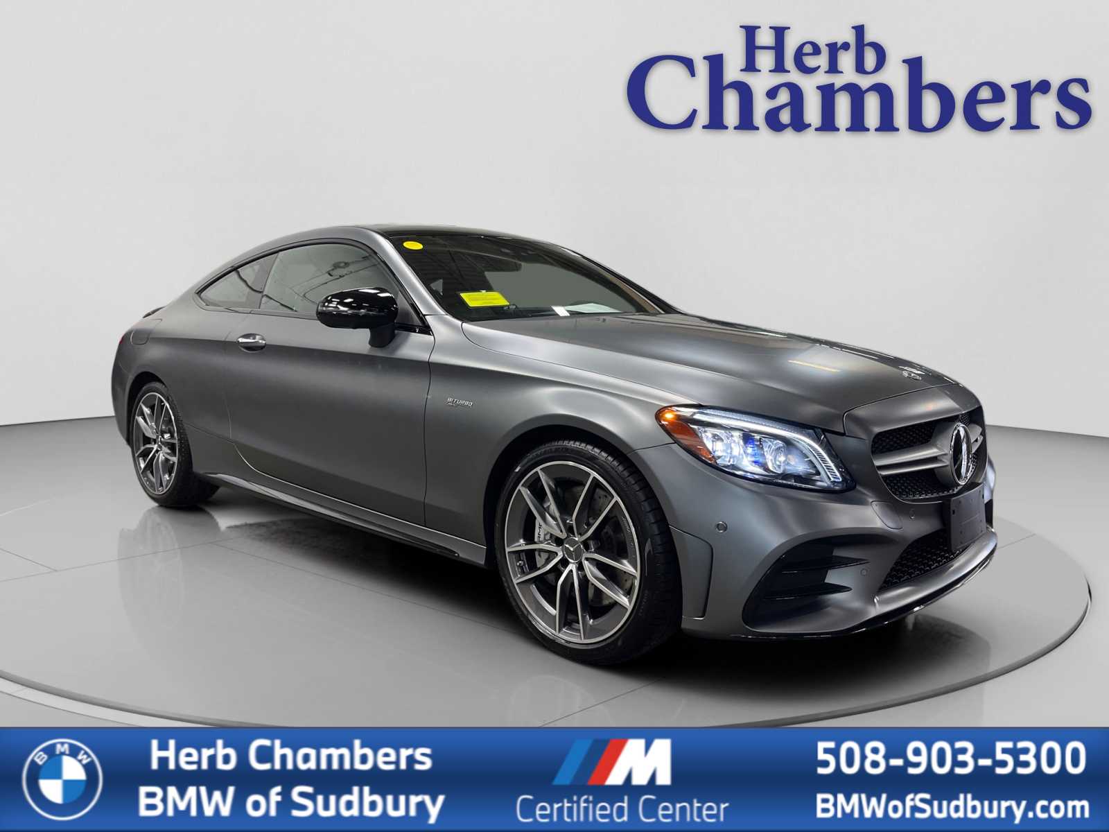 MANUFAKTUR Selenite Gray Magno 2023 Mercedes-Benz C-Class AMG C 43 4MATIC Convertible All-Wheel Drive Automatic