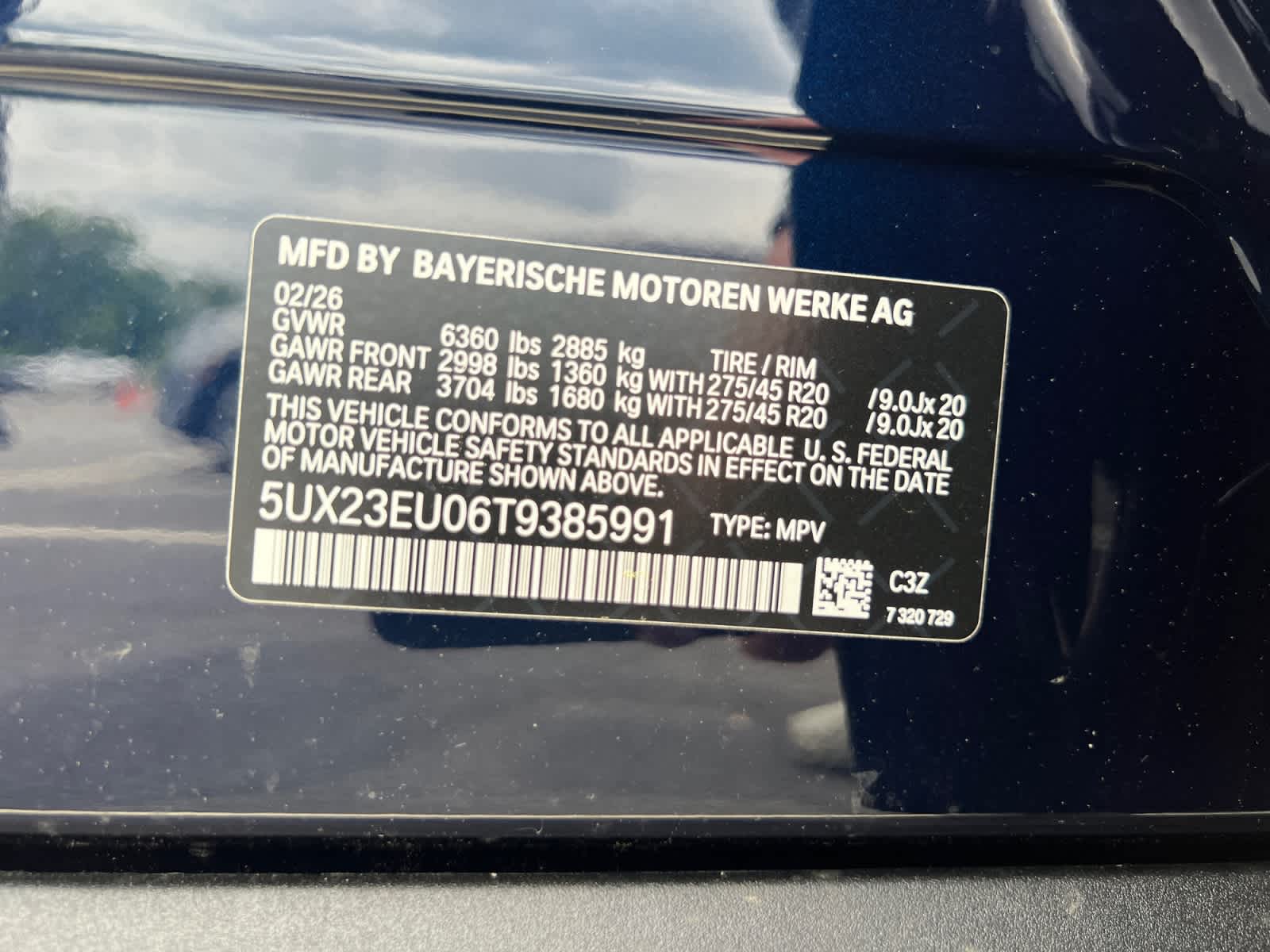 new 2026 BMW X5 car, priced at $79,250