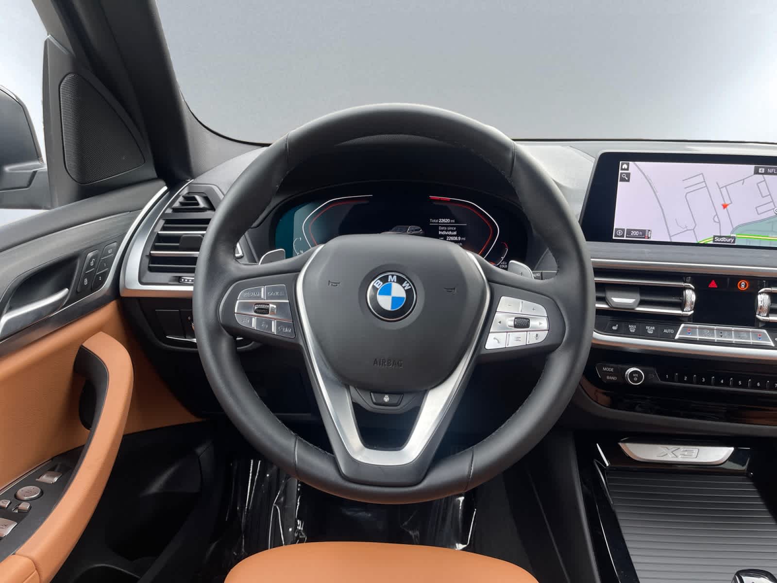 used 2022 BMW X3 car, priced at $35,497