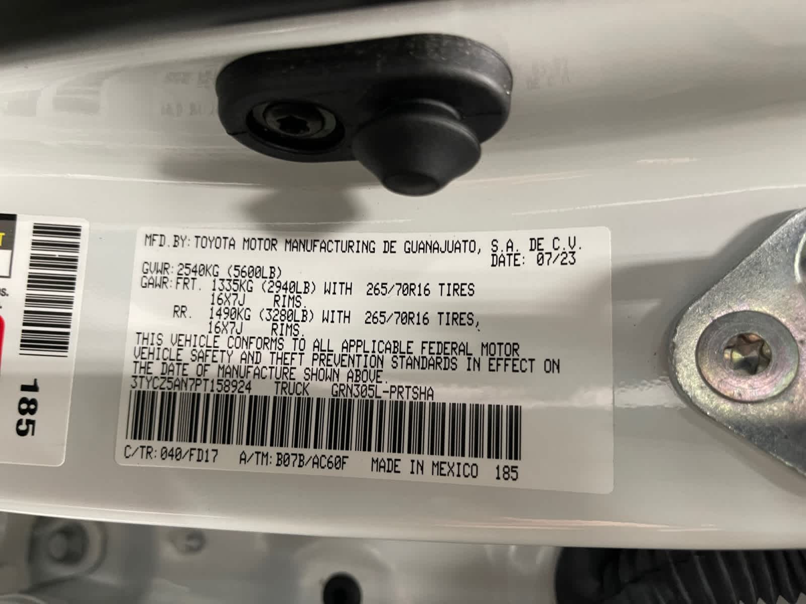 used 2023 Toyota Tacoma car, priced at $39,597