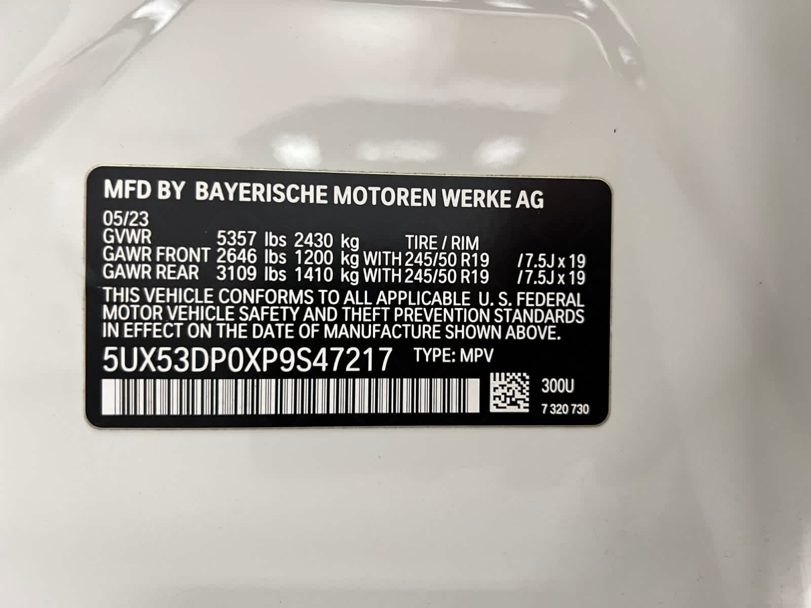 used 2023 BMW X3 car, priced at $40,497