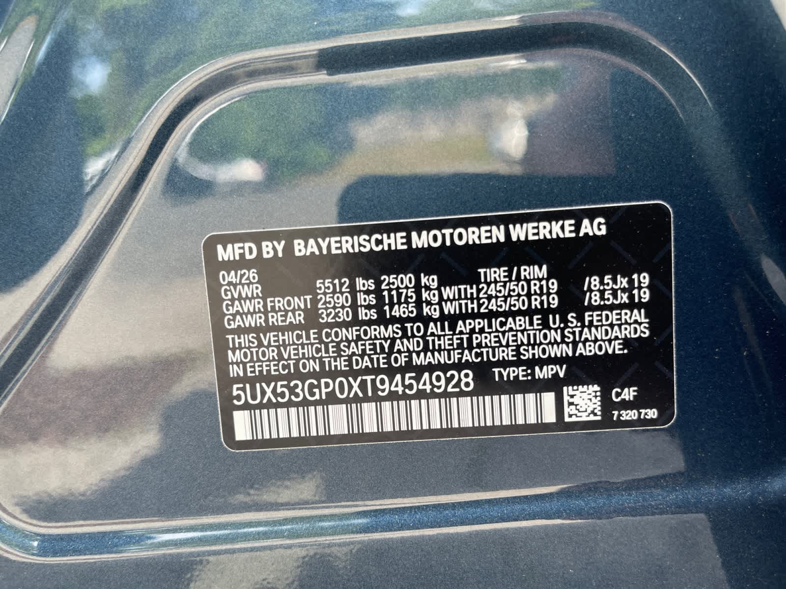 new 2026 BMW X3 car, priced at $60,865