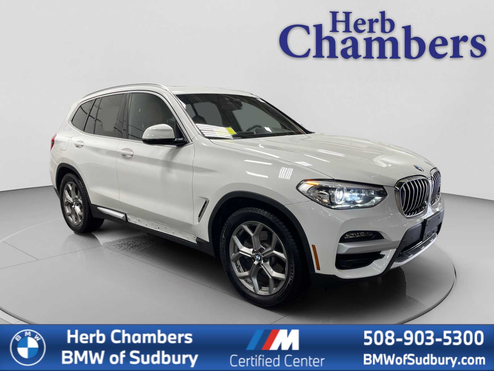 Alpine White 2020 BMW X3 xDrive30i AWD SUV / Crossover All-Wheel Drive Automatic