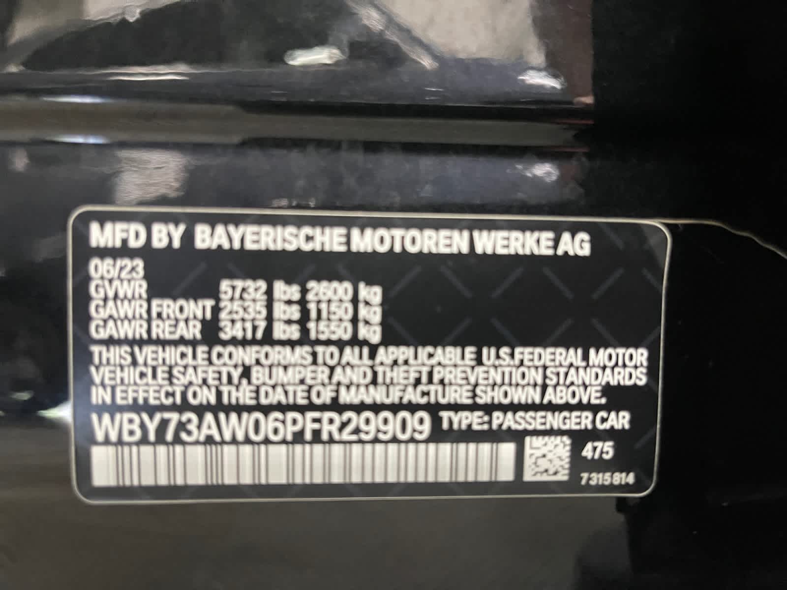 used 2023 BMW i4 car, priced at $38,497