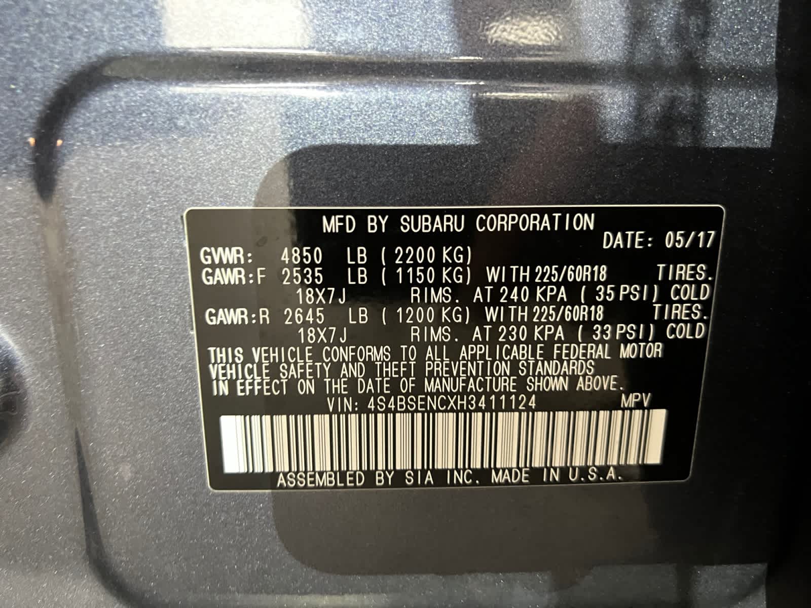 used 2017 Subaru Outback car, priced at $18,497