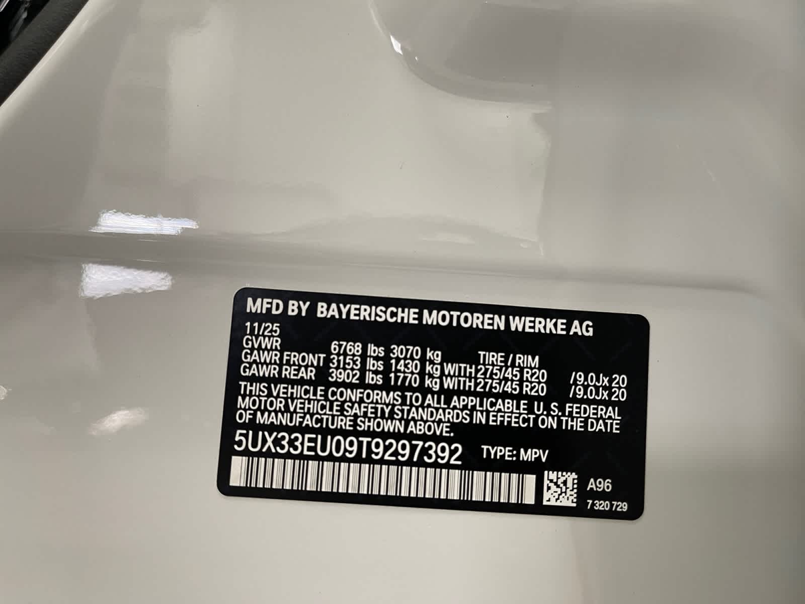 new 2026 BMW X5 car, priced at $99,525