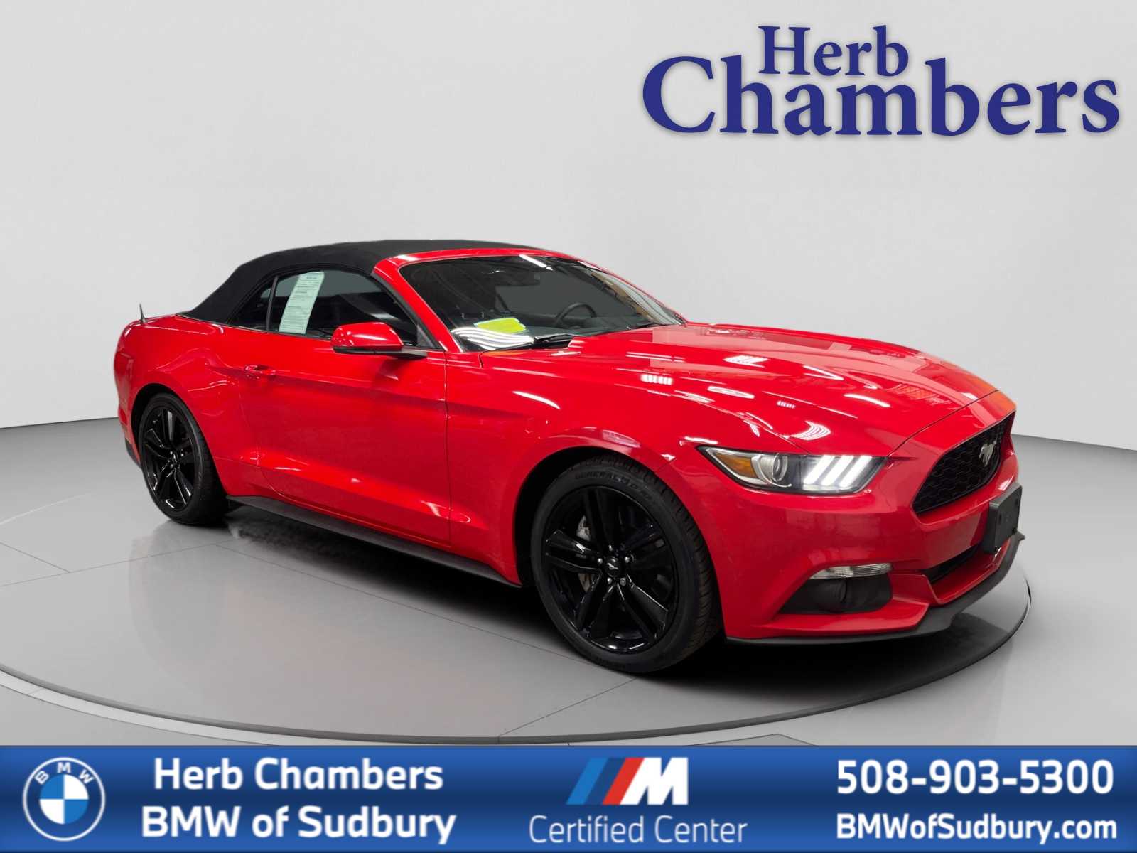 used 2015 Ford Mustang car, priced at $18,497