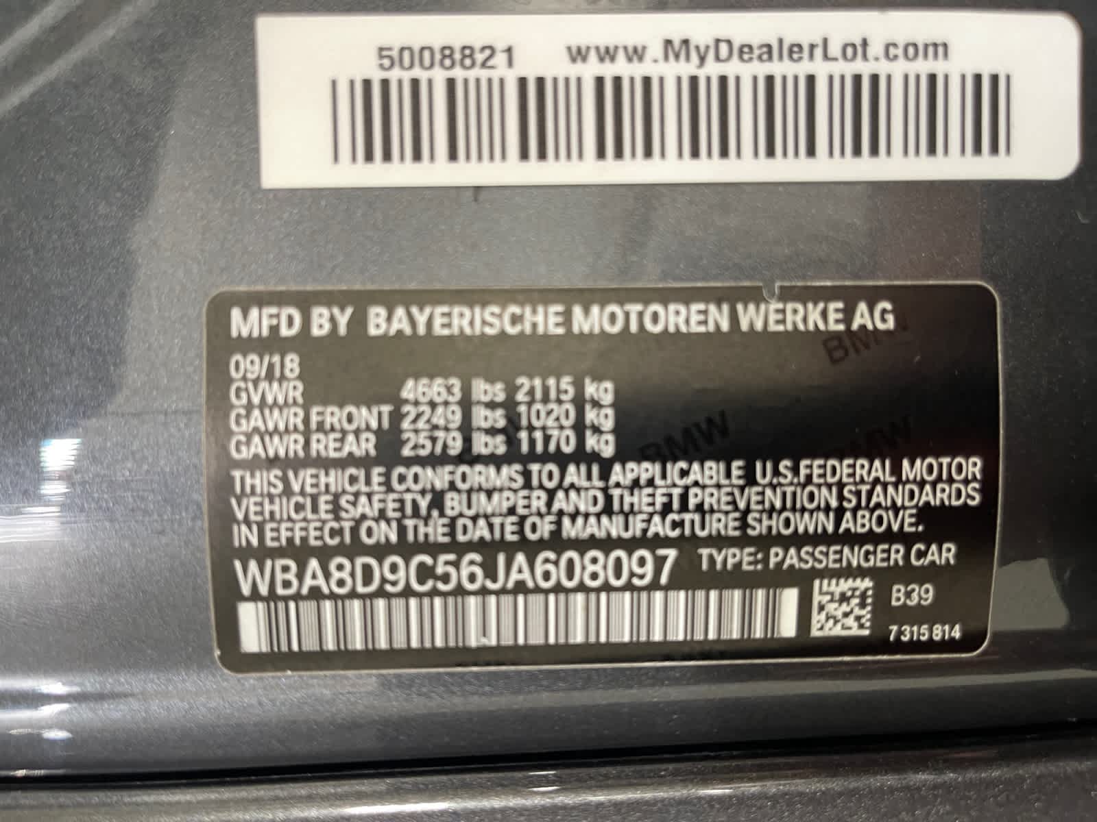 used 2018 BMW 330i car, priced at $19,497