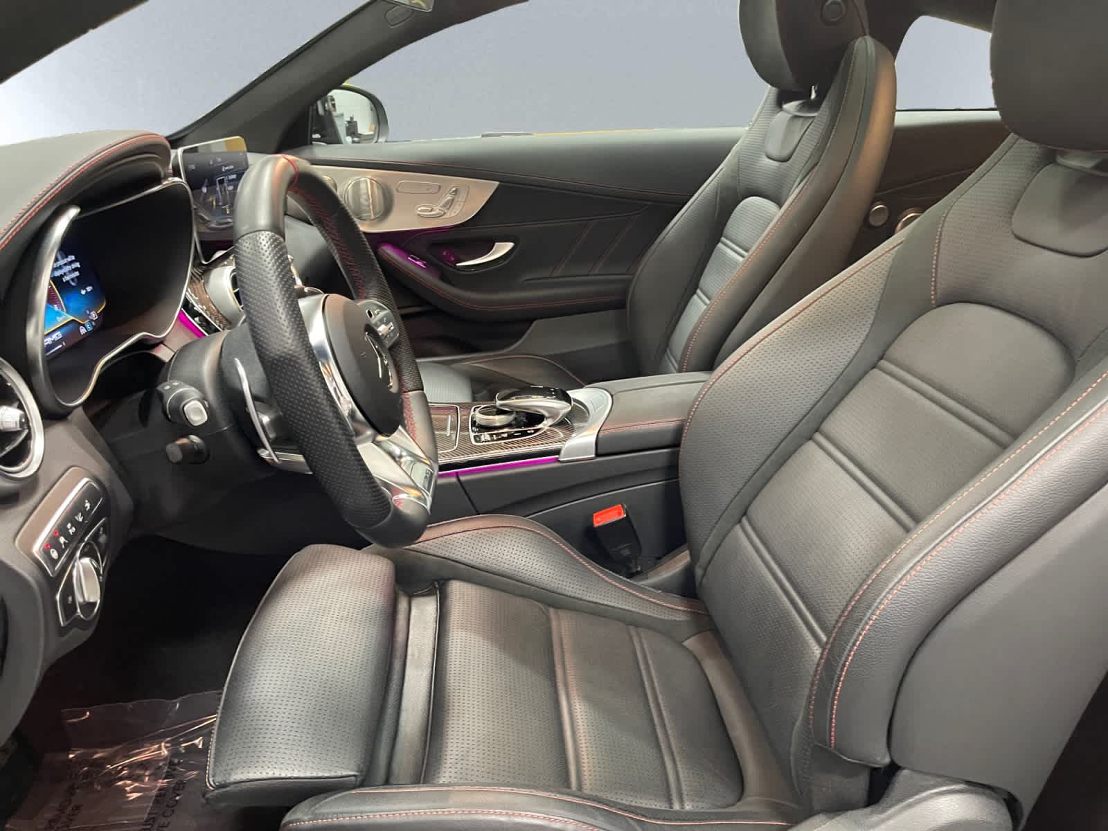 used 2023 Mercedes-Benz AMG C 43 car, priced at $51,497