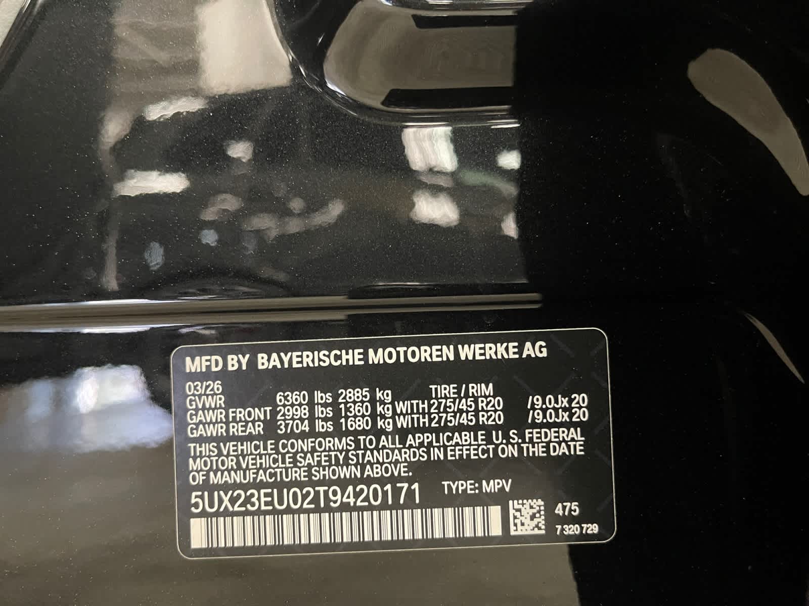 new 2026 BMW X5 car, priced at $87,800